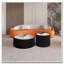 Table basse moderne en cuir fritté clair-283936061