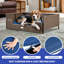 Canapé-lit en rotin et osier pour chien ou chat-1901767532-1901767520
