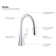 Graze Pull-Down Single Handle Kitchen Faucet With Three-Function Sprayhead With Accessories