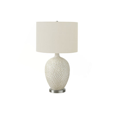 Lighting, 28 po, lampe de table, céramique, abat-jour, contemporain