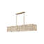 Farrah 10 - Light Unique Rectangle Chandelier-1345015895
