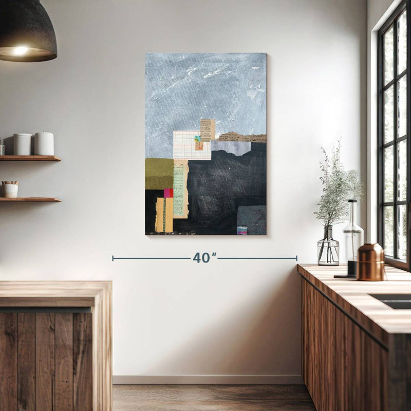 Avery Block Abstract I V2, 39" H x 26" W