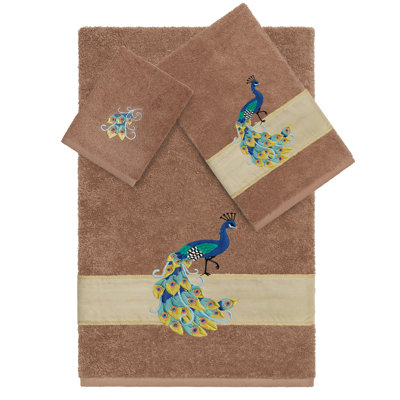 3 Piece 100% Turkish Cotton Towel Set