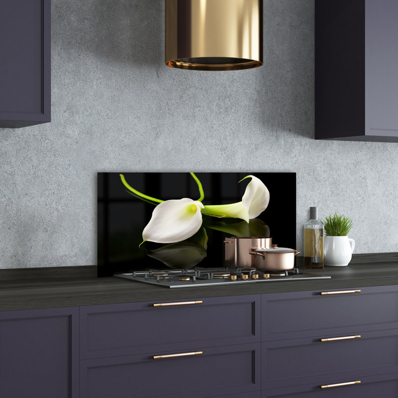 Luk 50cm W x 100cm L Glass Peel and Stick Panel