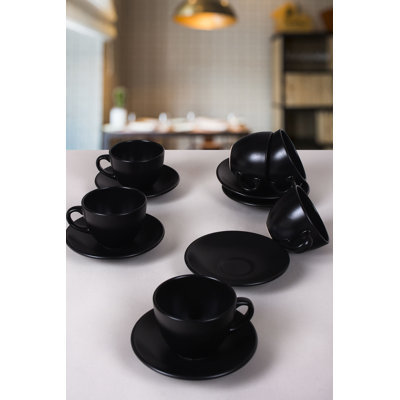 Ensemble de tasse à thé et soucoupe Calabe