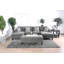 Repose-pieds pouf en chenille 1pc