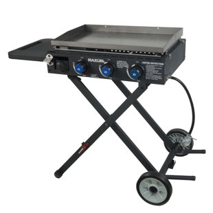 Razor Griddle 3 - Burner Portable Liquid Propane Gas Grill