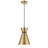 FILTER 1-light Dimmable Single Pendant Brass Finish