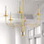 Lustre traditionnel de style bougie à 6 lumières Silwell