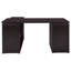 Tona Cappuccino 3-Drawer L-shape Computer Desk-1096983445