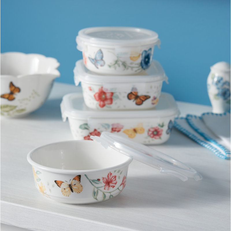 Butterfly Meadow 16 Oz. Food Storage Container