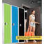 Casier 72 po x 12 po x 12 po à une porte en acier à une porte avec serrure numérique - Rangement pour employés, étudiants, salle de sport, lieu de travail-102036277