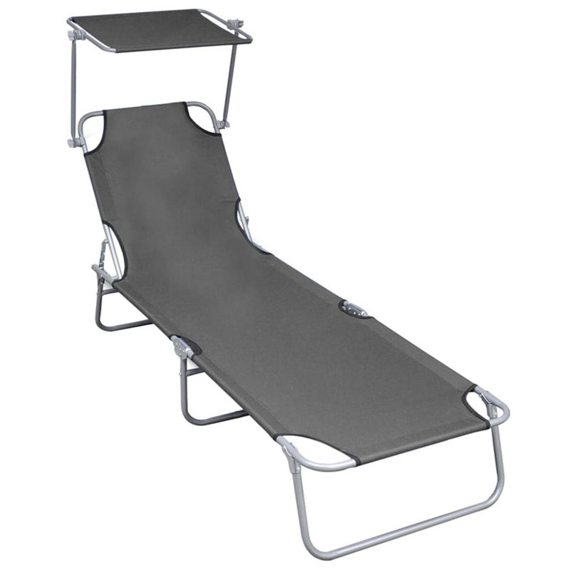 Tierra 75.4" Long Single chaise, Gray