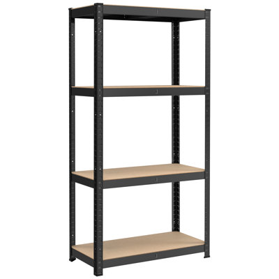 Industrial Steel Heavy Duty 160cm 4 shelf Shelving Unit