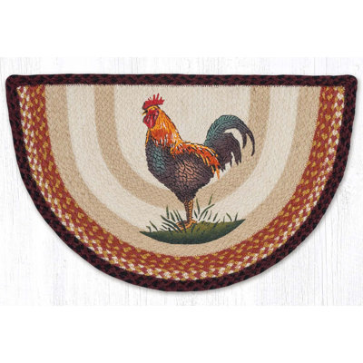  SCP-471 Rustic Rooster Printed Slice 18"x29"