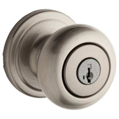 Hancock Keyed Vestibule Knob featuring SmartKey Security