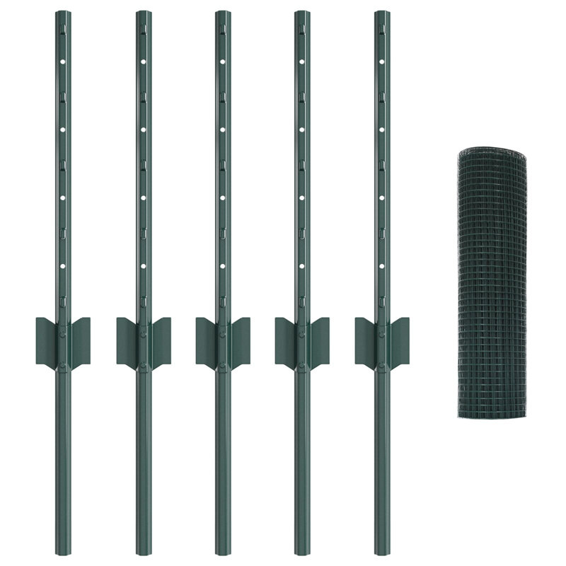 40cm H x 1000cm W Steel Border Fencing