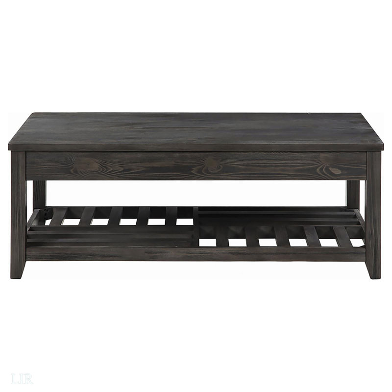 Grey Lift-Top Coffee Table