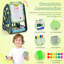 Parchure Zoomie Kids Adjustable Plastic Board Easel-1854850506