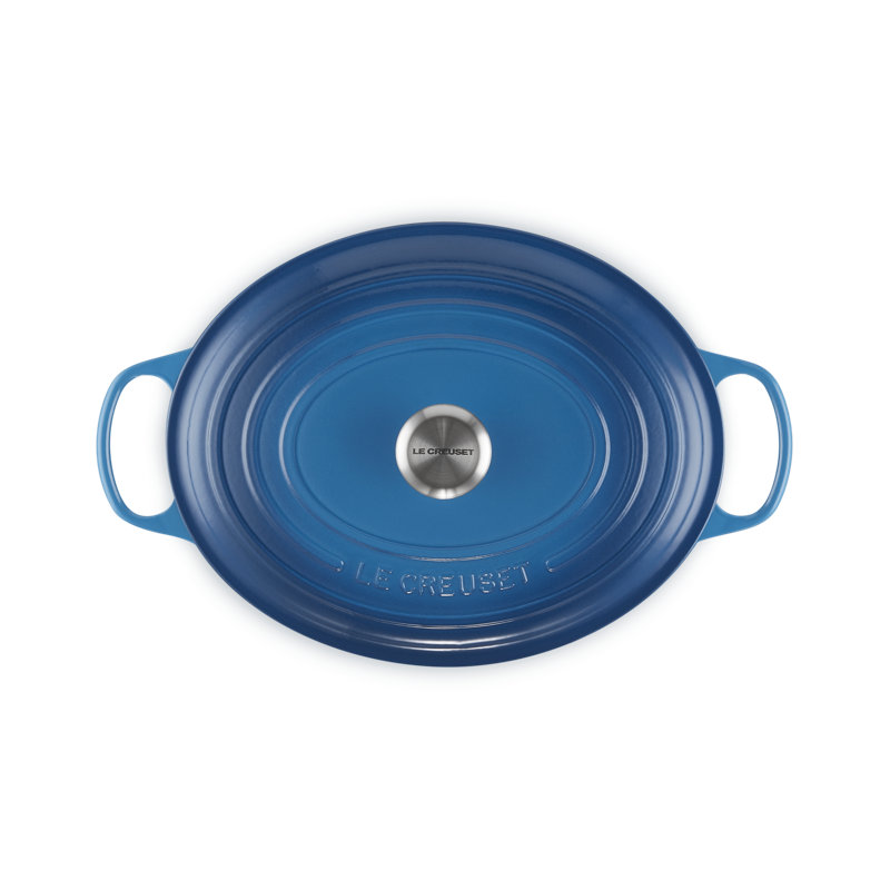 Le Creuset Enameled Cast Iron Oval Dutch Oven with Lid, 8 quarts, Marseille