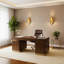 The Lily Sconce, A Wall-mounted Work Of Art