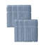 Ensemble de serviettes 6 pièces Willow - 100% coton peigné, 630 g / m² de qualité supérieure, bleu, ultra doux et très absorbant (6 serviettes de toilette)-139745312-139745315