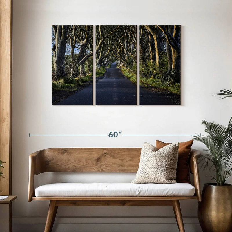 Sebbie The Dark Hedges, 28" H x 45" W