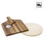 Blackmoor 3 -Piece Solid Wood Pizza Kit