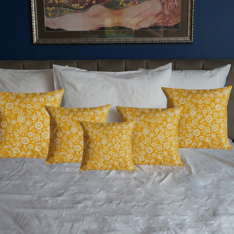 Floral Cushion, 50 x 92 cm