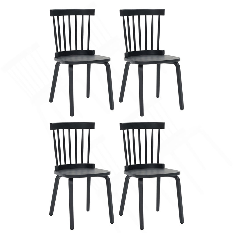 Windsor Dining Chairs Set of 4