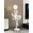 Italian-Style Resin and Wood Floor Lamp-117968949-117968951