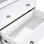 Garde-manger blanc de 67 po de hauteur avec tablette réglable et deux tiroirs - Idéal pour ranger les ingrédients de la cuisine | Guide de montage