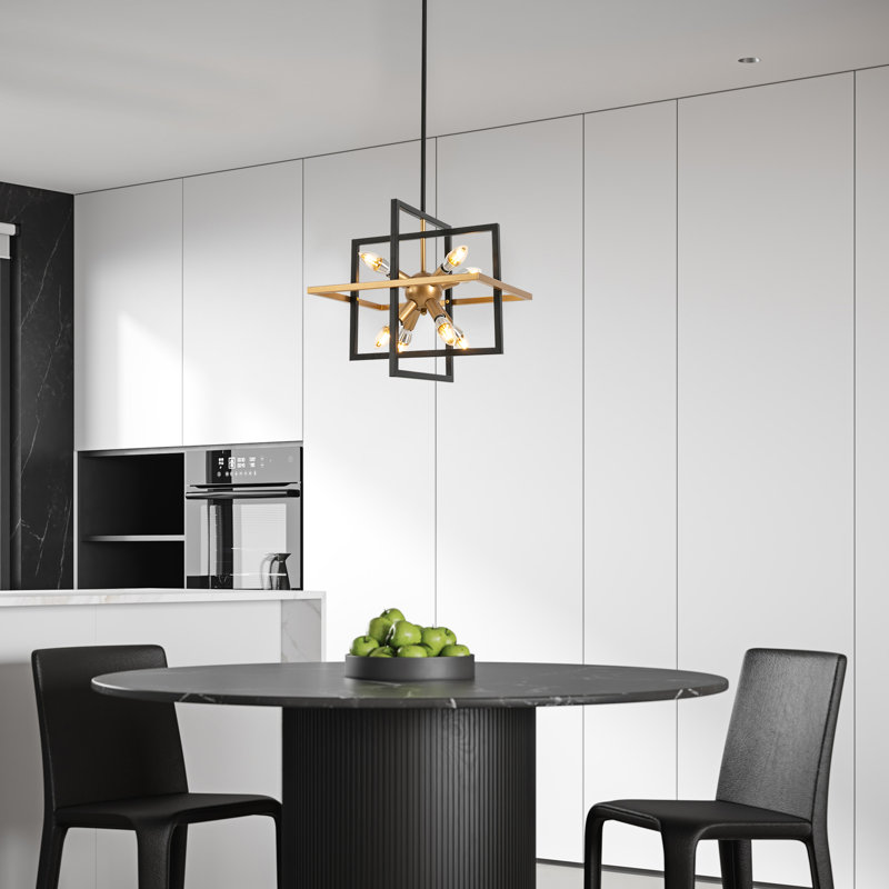 Luminaire suspendu 15 po Modern Black