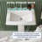 Gaomon 19'' Vitreous China Rectangular Bathroom Sink