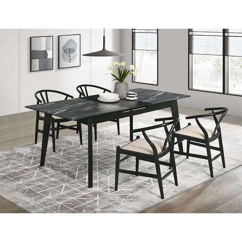 Ensemble de table de salle à manger Rhawnhurst, 5 pièces: table, 4 chaises