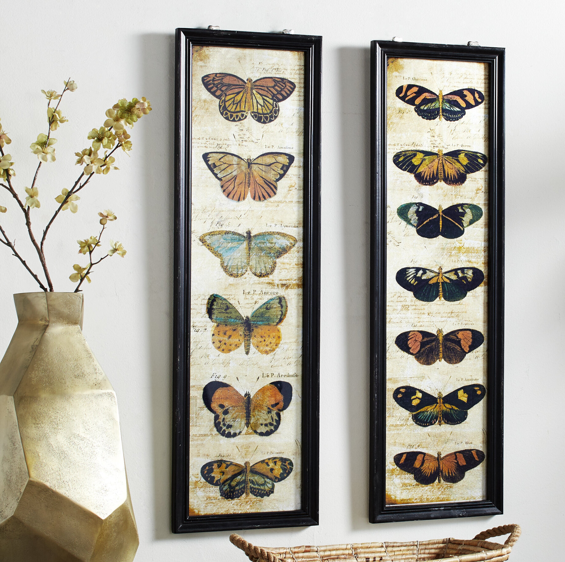 https://assets.wfcdn.com/im/93743794/compr-r85/1267/126729638/large-colorful-vintage-butterfly-reflective-framed-on-glass-2-pieces-painting.jpg