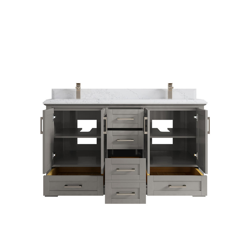 Ensemble de meuble-lavabo double 60 po Esin, Empira