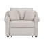 Fauteuil convertible en chenille avec dossier réglable, chaise longue 3 en 1 se transformant en lit, lit simple-799463041