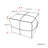 Brody - Extra Large Coffee Table Pouf-933401000-933401006