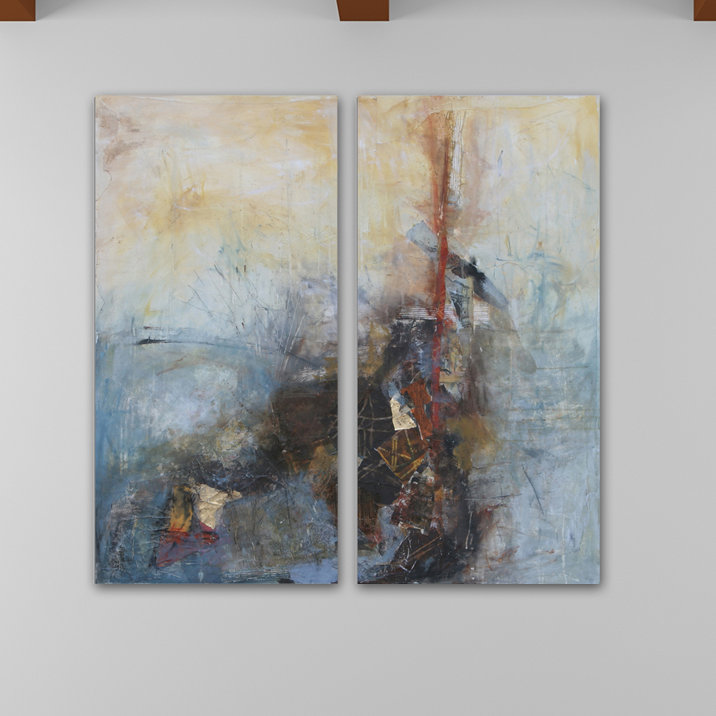 " Bueno Exchange LXXIV " by Tristan Scott 2 - Pieces