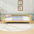 Wood Platform Bed with Safety Rails-2048389023
