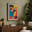 Geometric Cocktail Art Deco - Wrapped Canvas-822620410-822620404