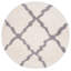 Tapis ivoire / gris à motif géométrique Alonnah-1777637954