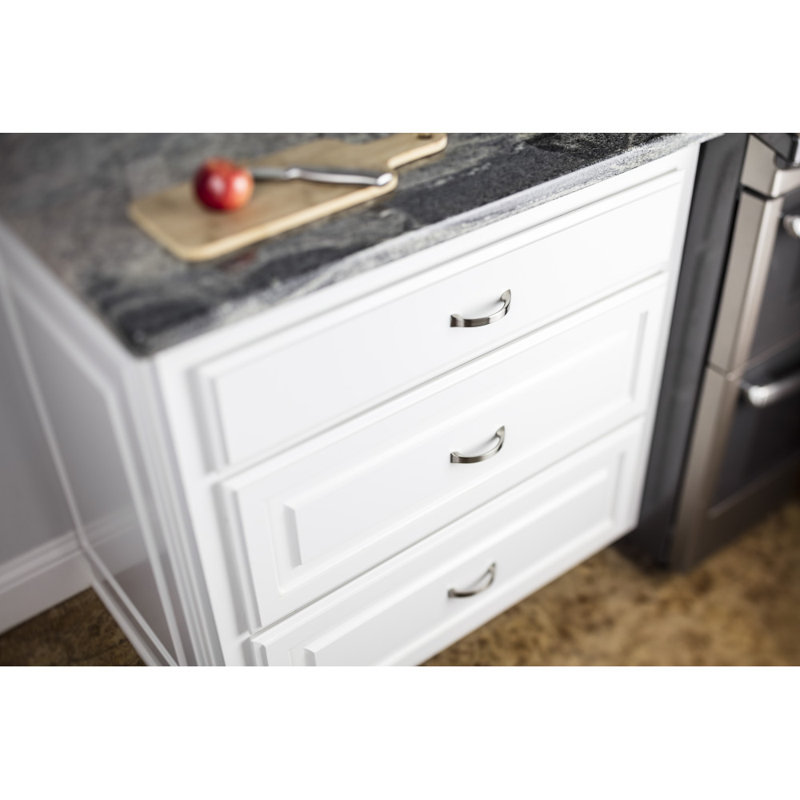 3" Center to Center Arch Pull Multipack, Satin Nickel