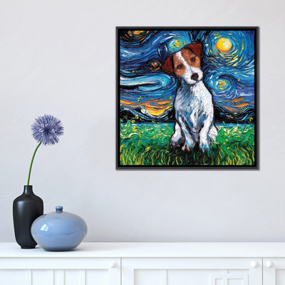 « Jack Russel Terrier Night » par aja Trèves, reproduction d’art