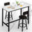 Sachiko 2 - Person Faux Marble Top Four Leg Base Dining Set