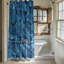 Rideau de douche Blue Dewdrops bleu-1196546873