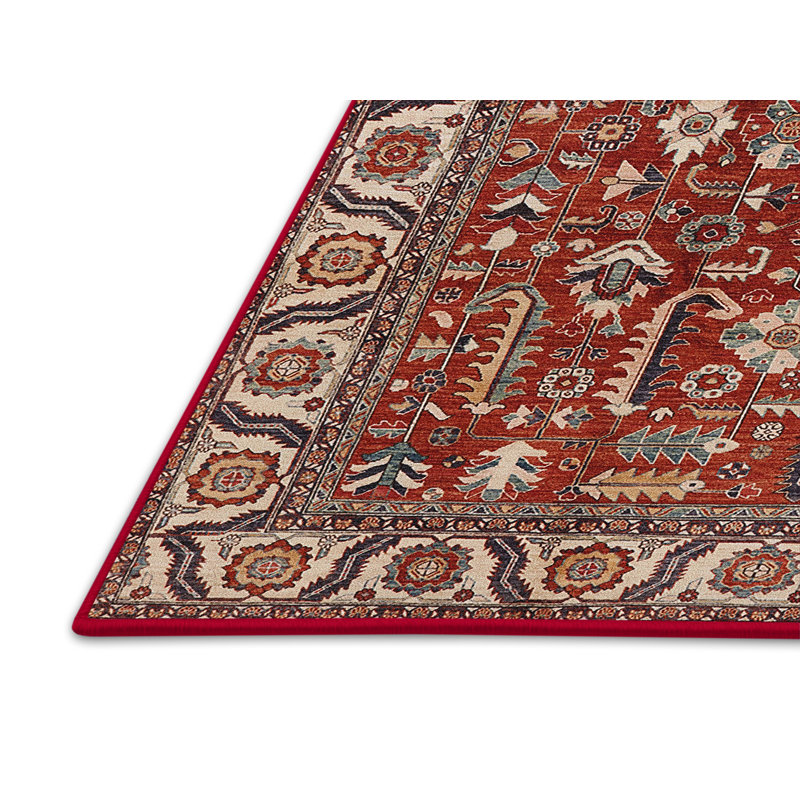 Oriental Indoor Rug, Rectangle 4' x 6'