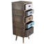 Aldan Solid Wood 38.5cm W 5 - Drawer Chest of Drawers