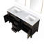 Meuble-lavabo double avec miroirs